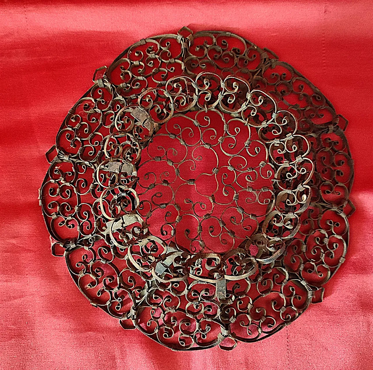 Machined metal centerpiece, 19th century 5