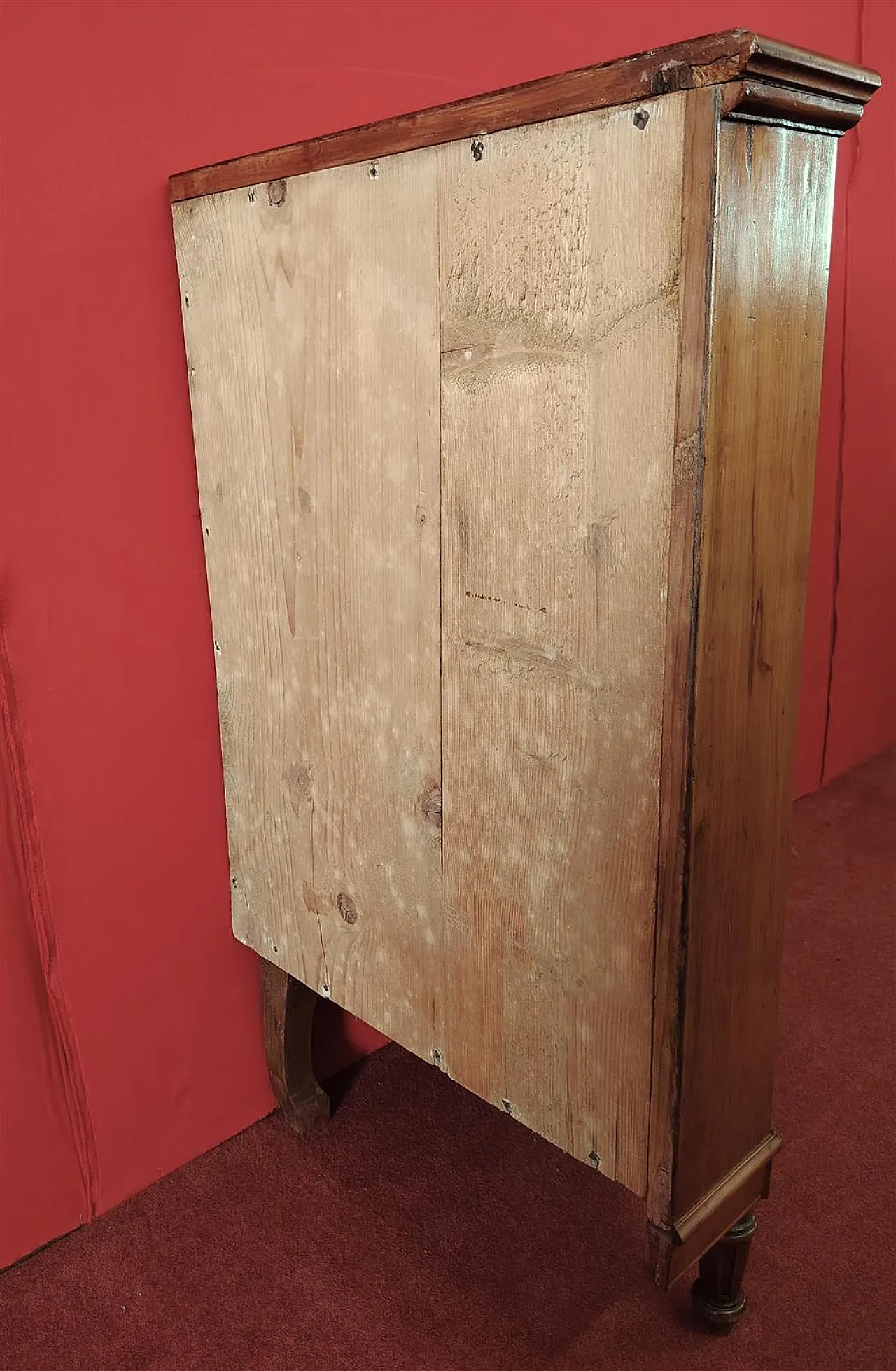 Corner pair in cherry wood, 19th century 6
