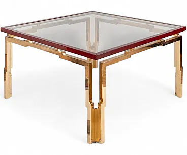 Lacor/TA square table by Fabrizio Smania for Studio Smania Interni, 1970s