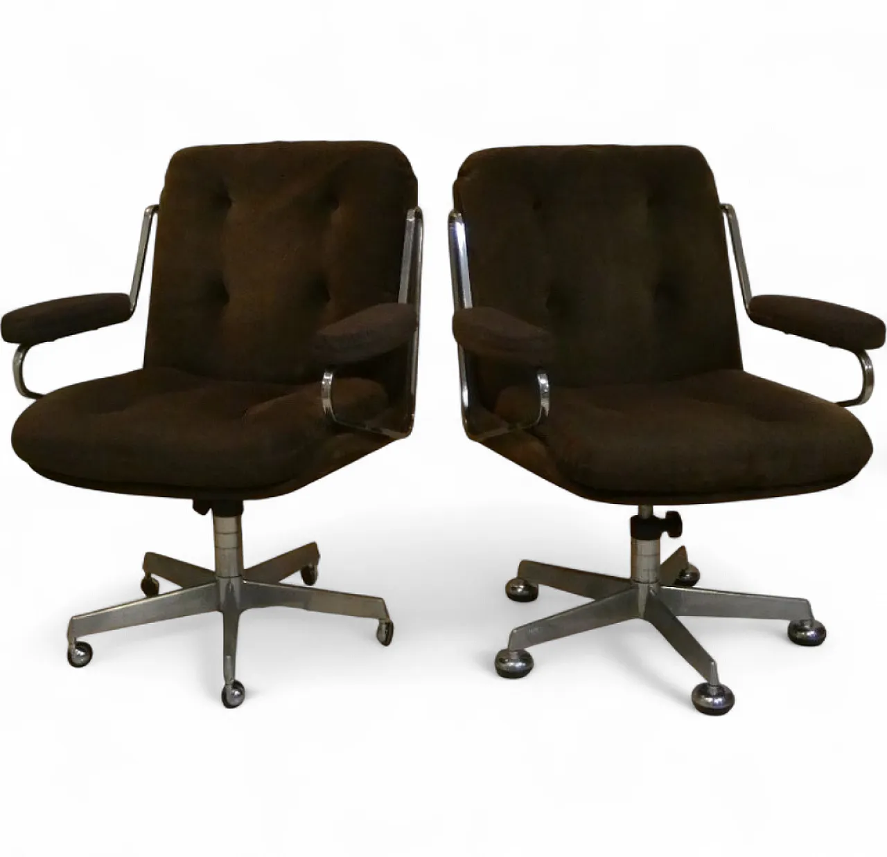 Pair of KS 172 H chairs by Karl-Erik Ekselius for Joc Möbel Ab, 1970s 27