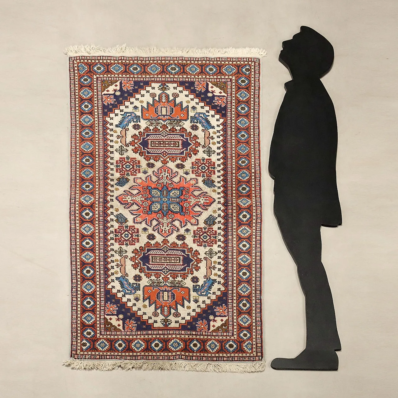 Ardebil rug in cotton and wool, 20th century 2