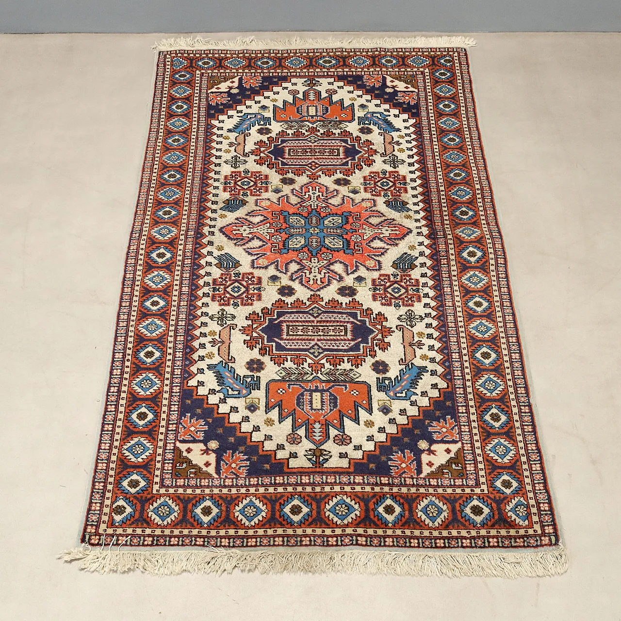 Ardebil rug in cotton and wool, 20th century 3
