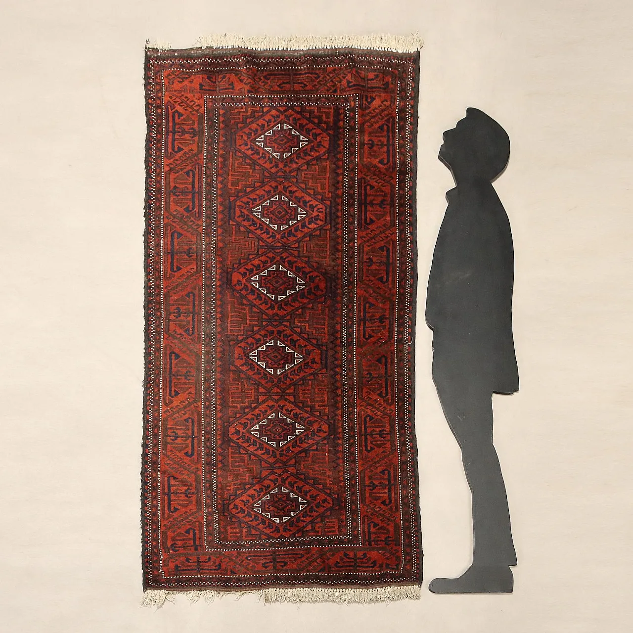 Shiraz rug in wool, 20th century 3