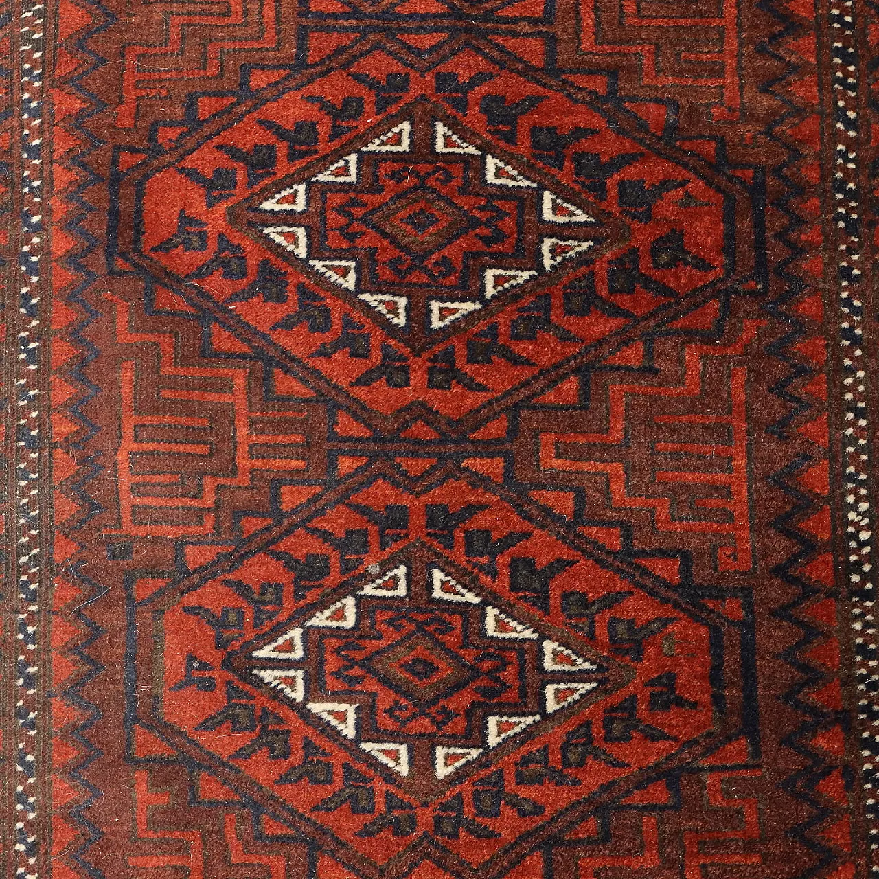 Shiraz rug in wool, 20th century 5