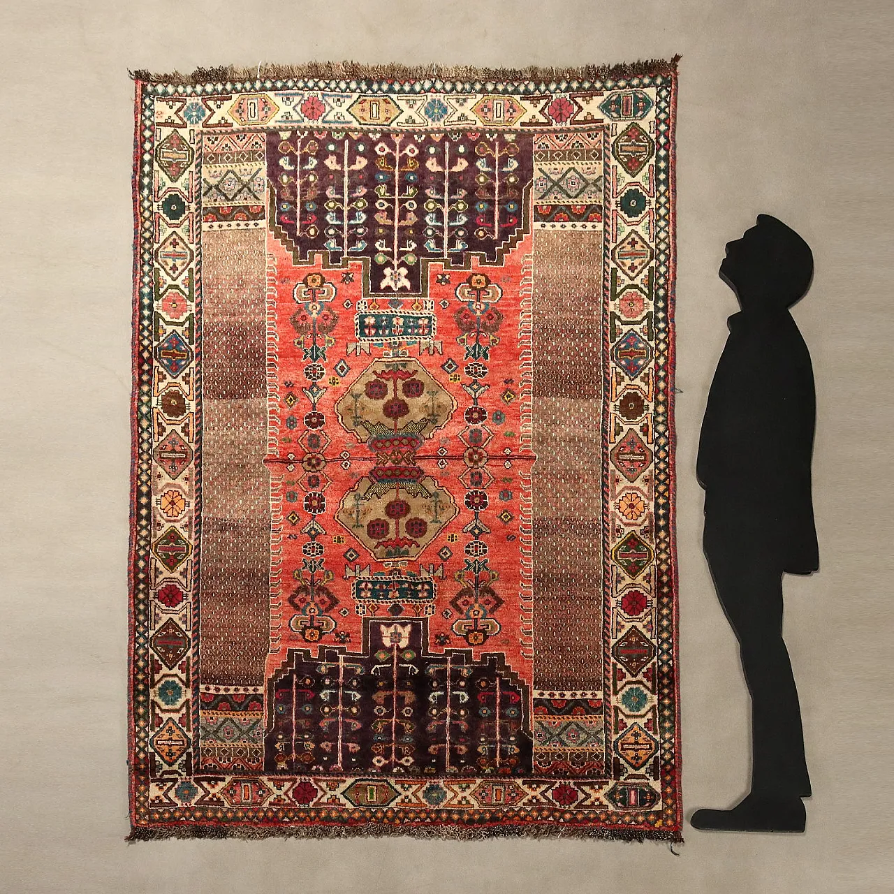 Kamse rug in wool, 20th century 3