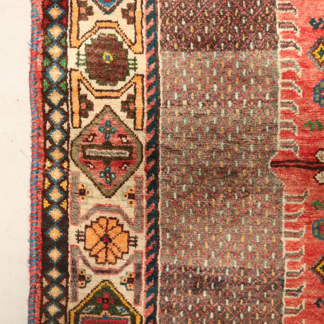 Kamse rug in wool, 20th century 8