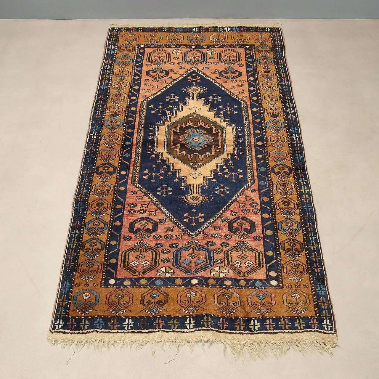 Malayer rug in cotton, 20th century 3