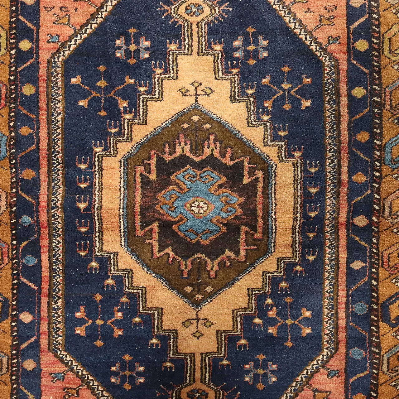 Malayer rug in cotton, 20th century 4