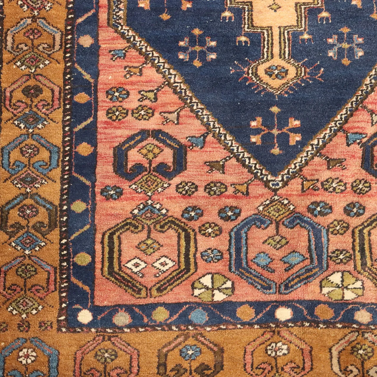 Malayer rug in cotton, 20th century 5
