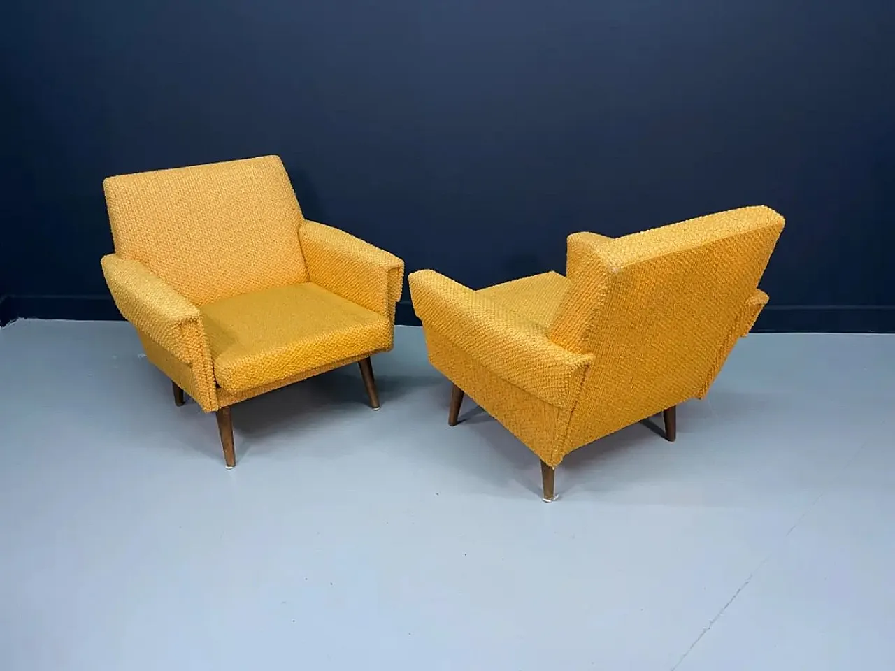 Coppia di poltrone Mid-Century, anni '60 3