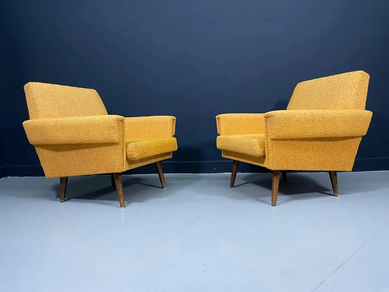 Coppia di poltrone Mid-Century, anni '60 5