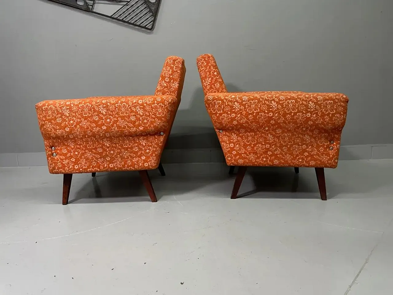 Pair of Mid-Century lounge chairs, 1960s 3