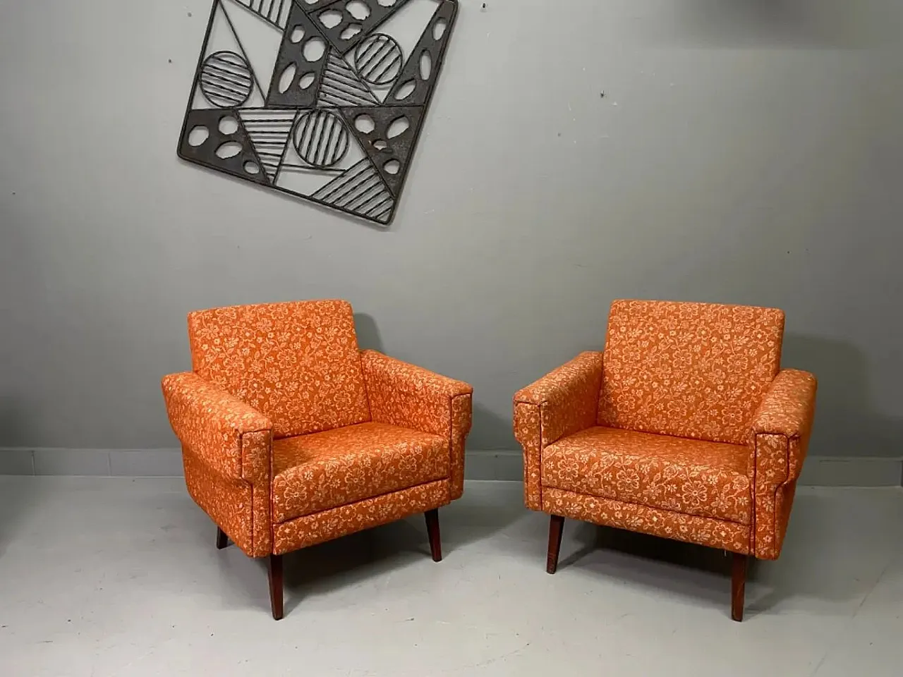 Pair of Mid-Century lounge chairs, 1960s 4