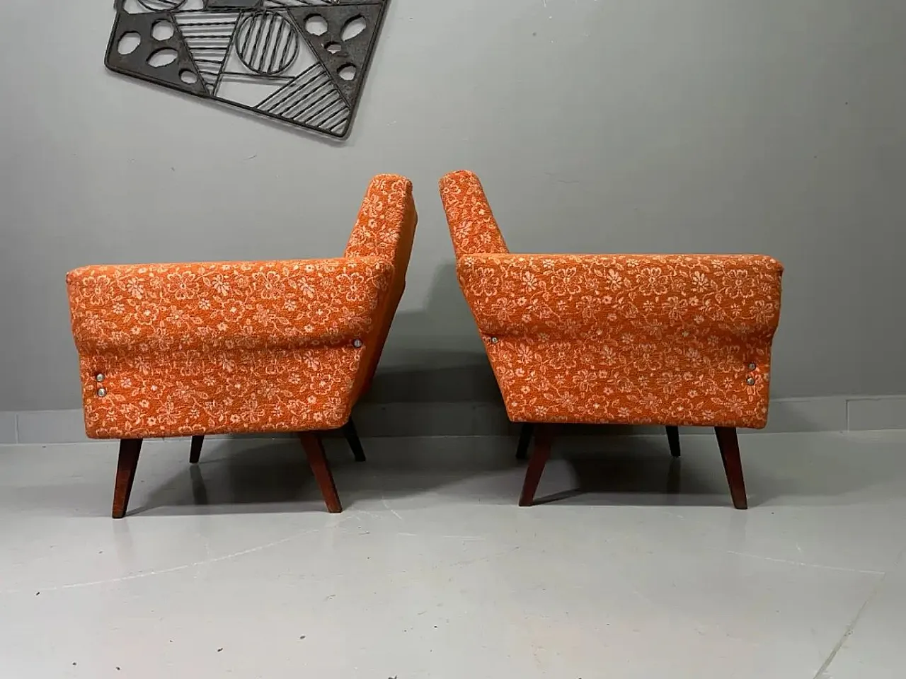 Pair of Mid-Century lounge chairs, 1960s 5