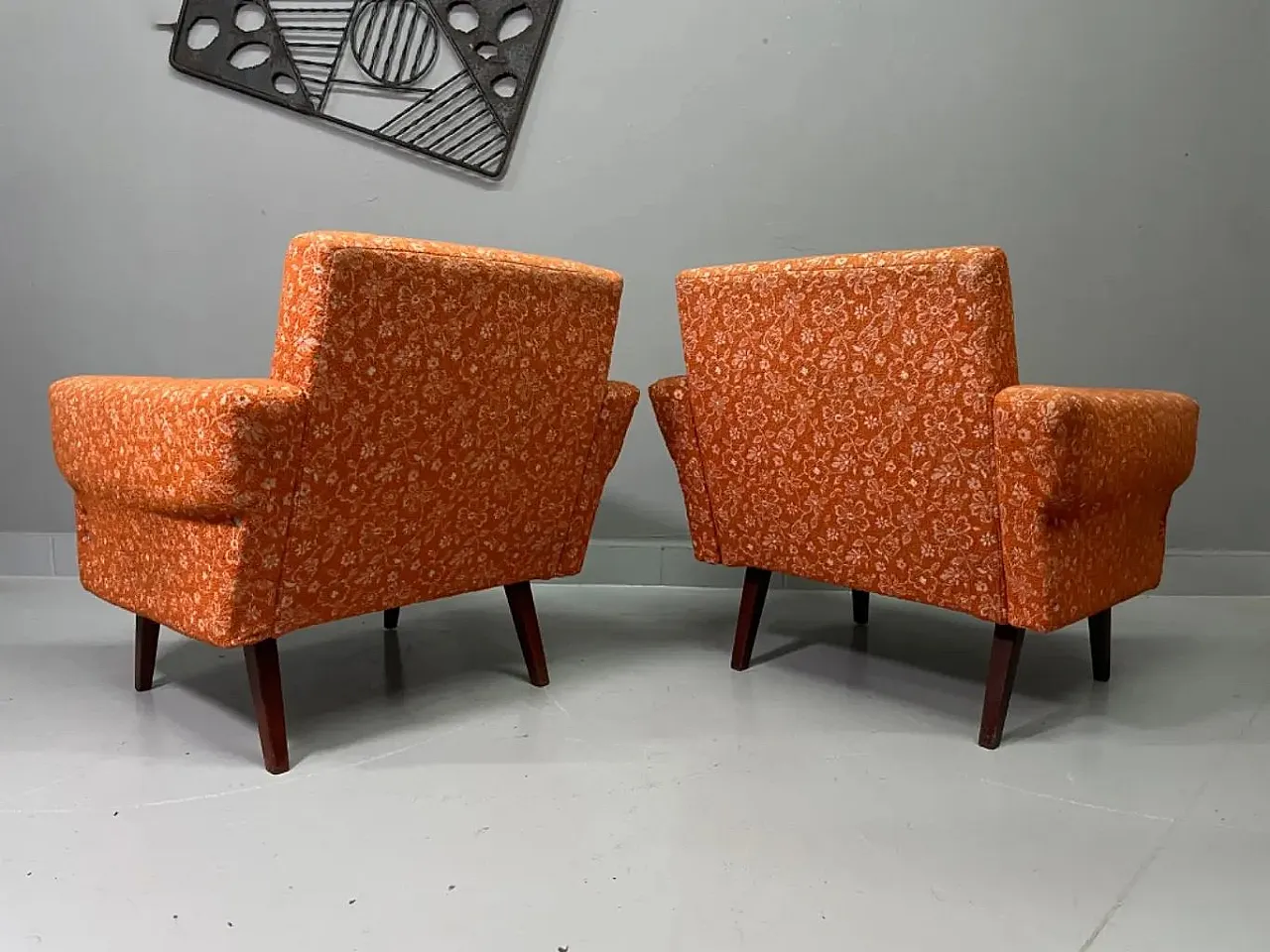 Pair of Mid-Century lounge chairs, 1960s 6