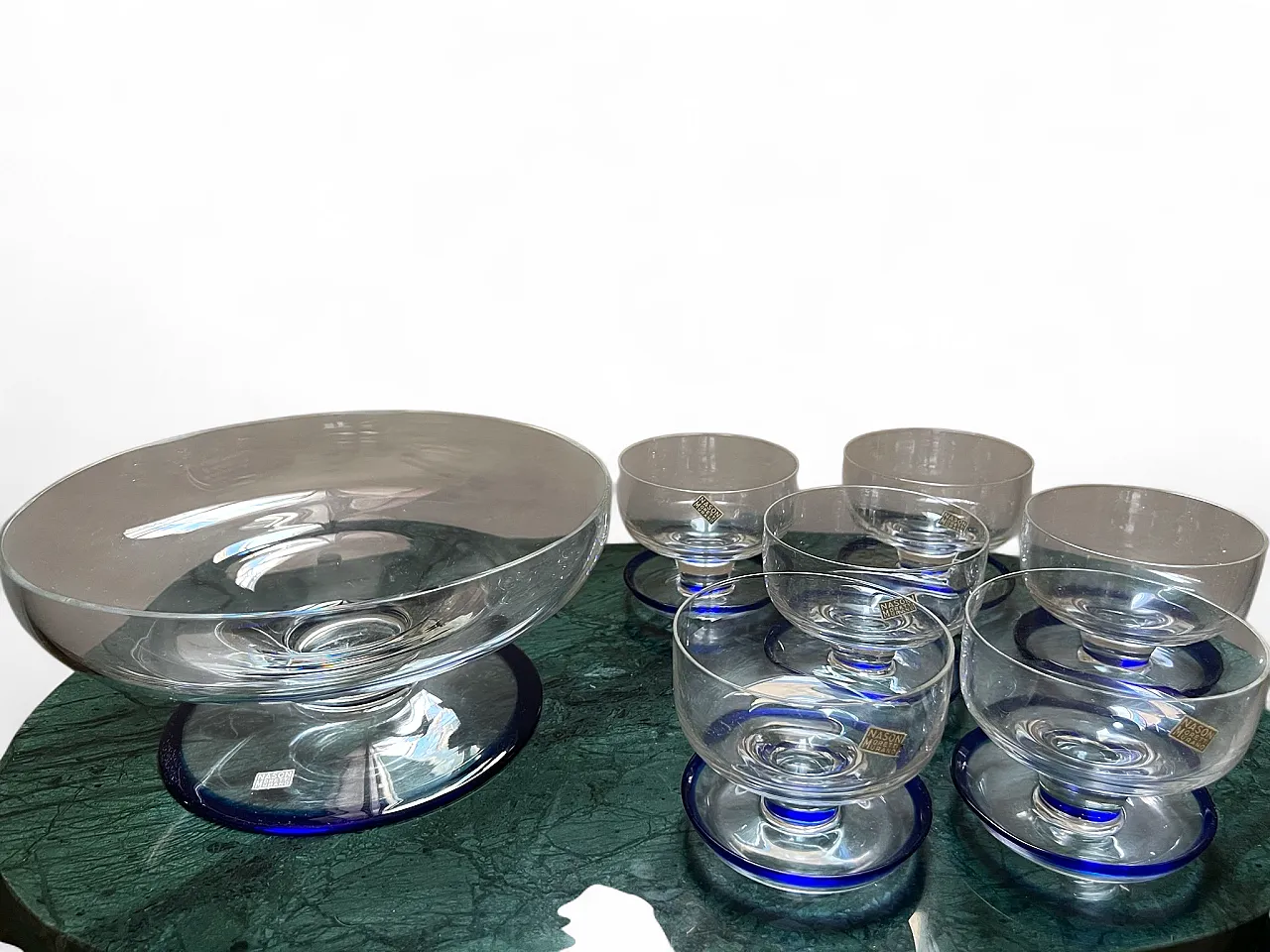 Set macedonia Murano di Nason Moretti, anni '70 4