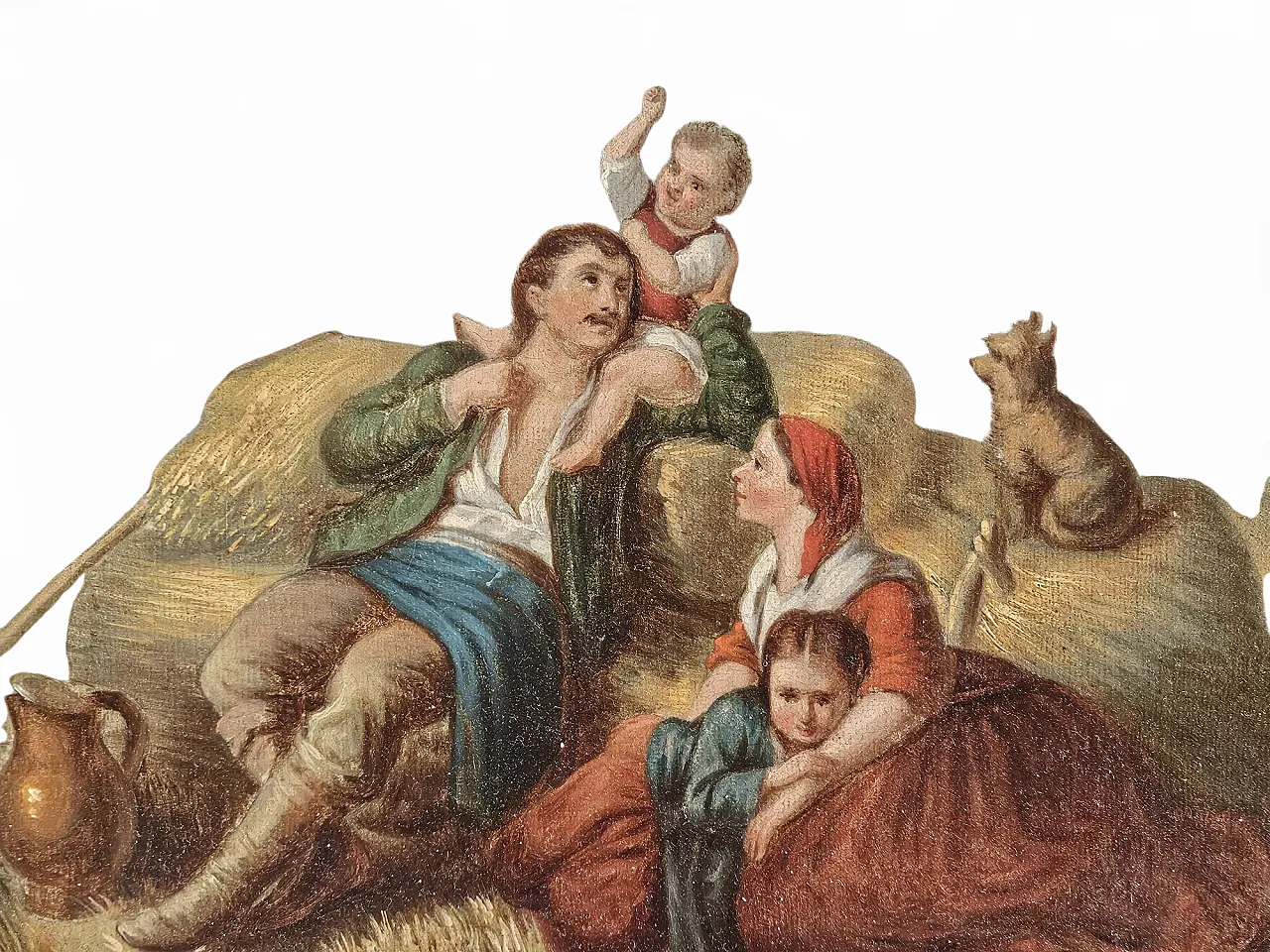 Oil painting on canvas, second half of  19th century 10