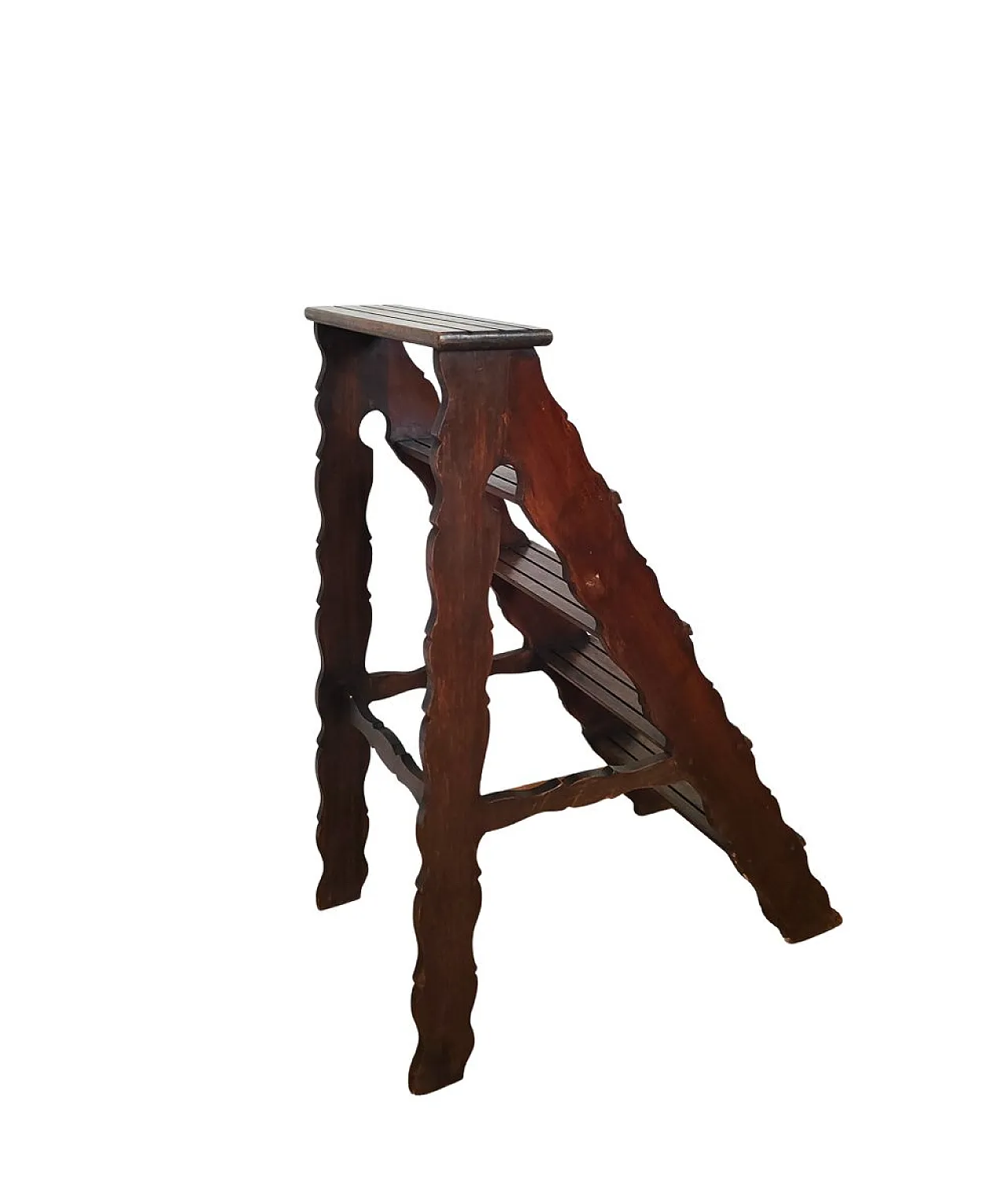 Wooden library ladder, 1930s 2