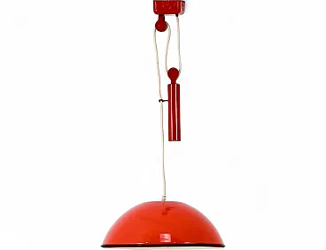 Pair of Relemme Hanging Lamps by Achille Castiglioni for Flos, 1970s