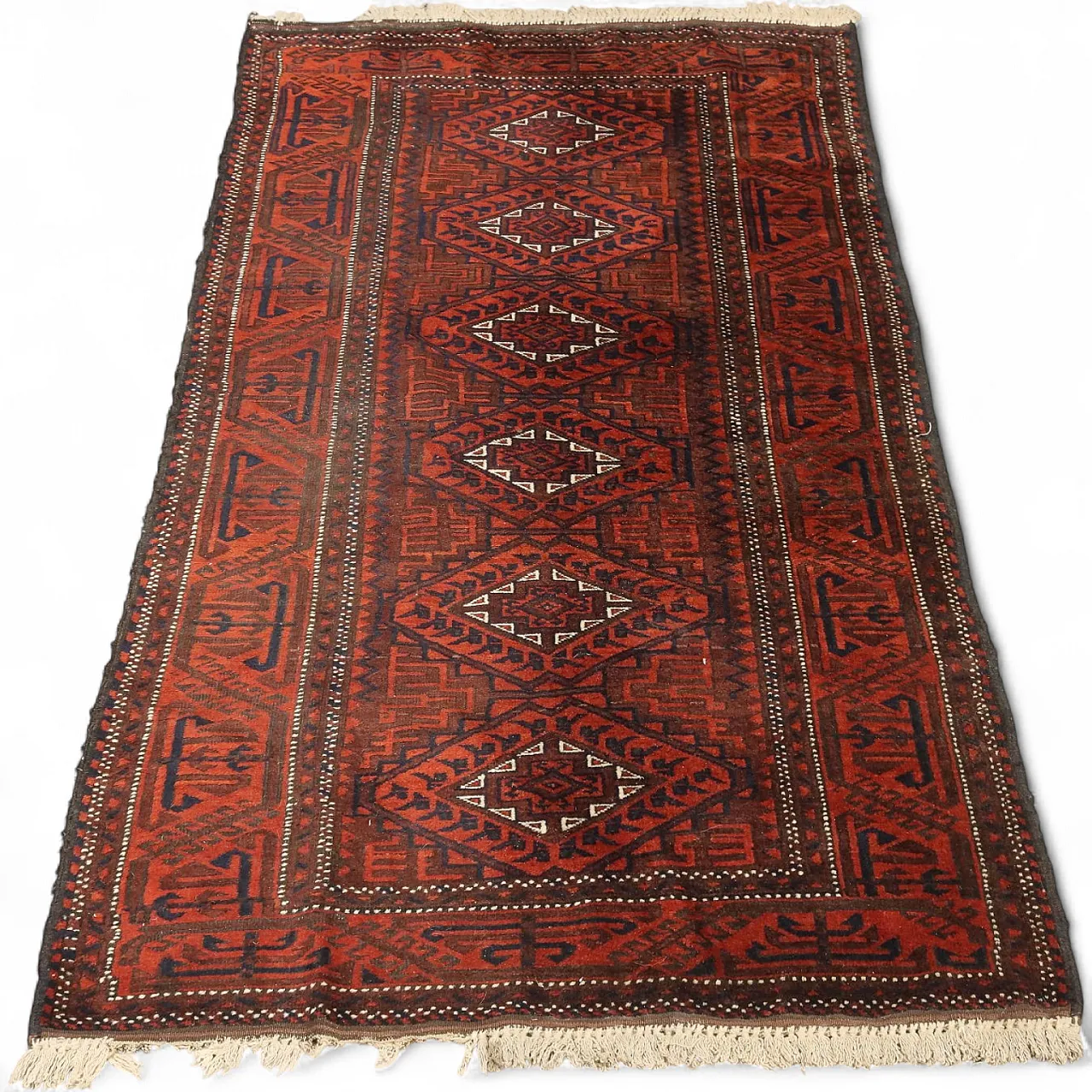 Shiraz rug in wool, 20th century 9