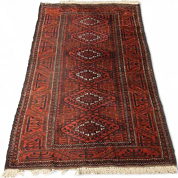 Shiraz rug in wool, 20th century
