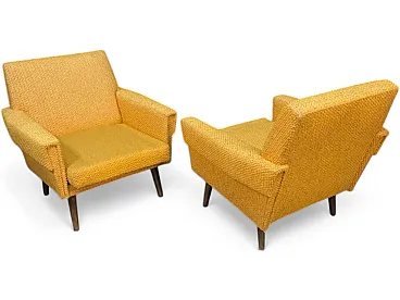 Pair of Mid-Century lounge chairs, 1960s