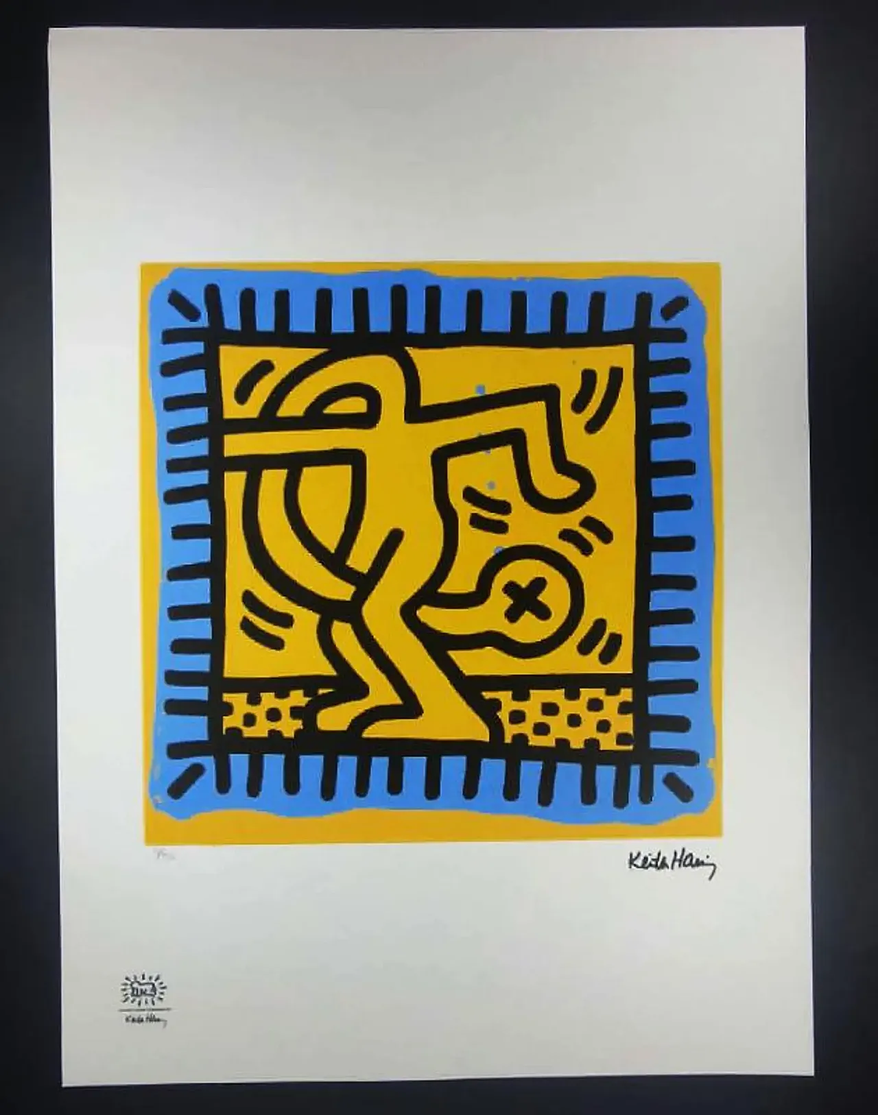 Keith Haring, limited edition lithograph, 1990s 1