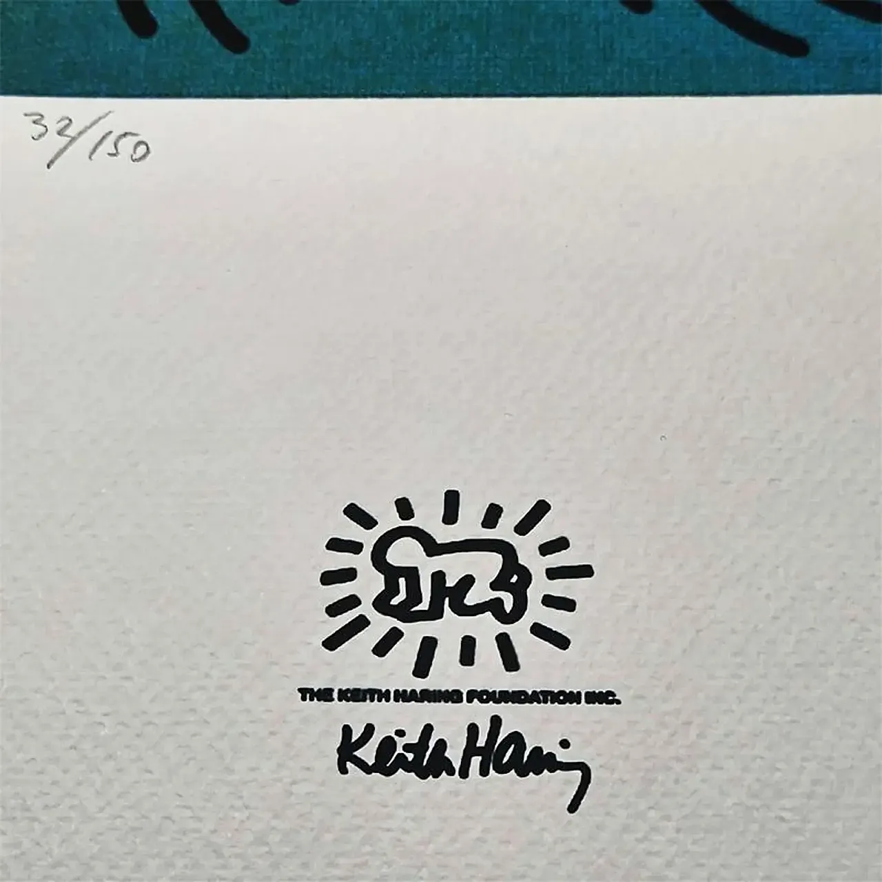 Keith Haring, limited edition lithograph, 1990s 5