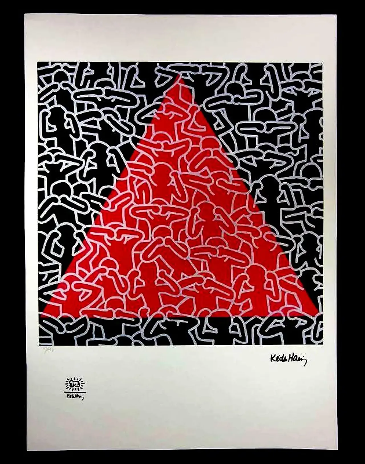 Keith Haring, limited edition lithograph, 1990s 1