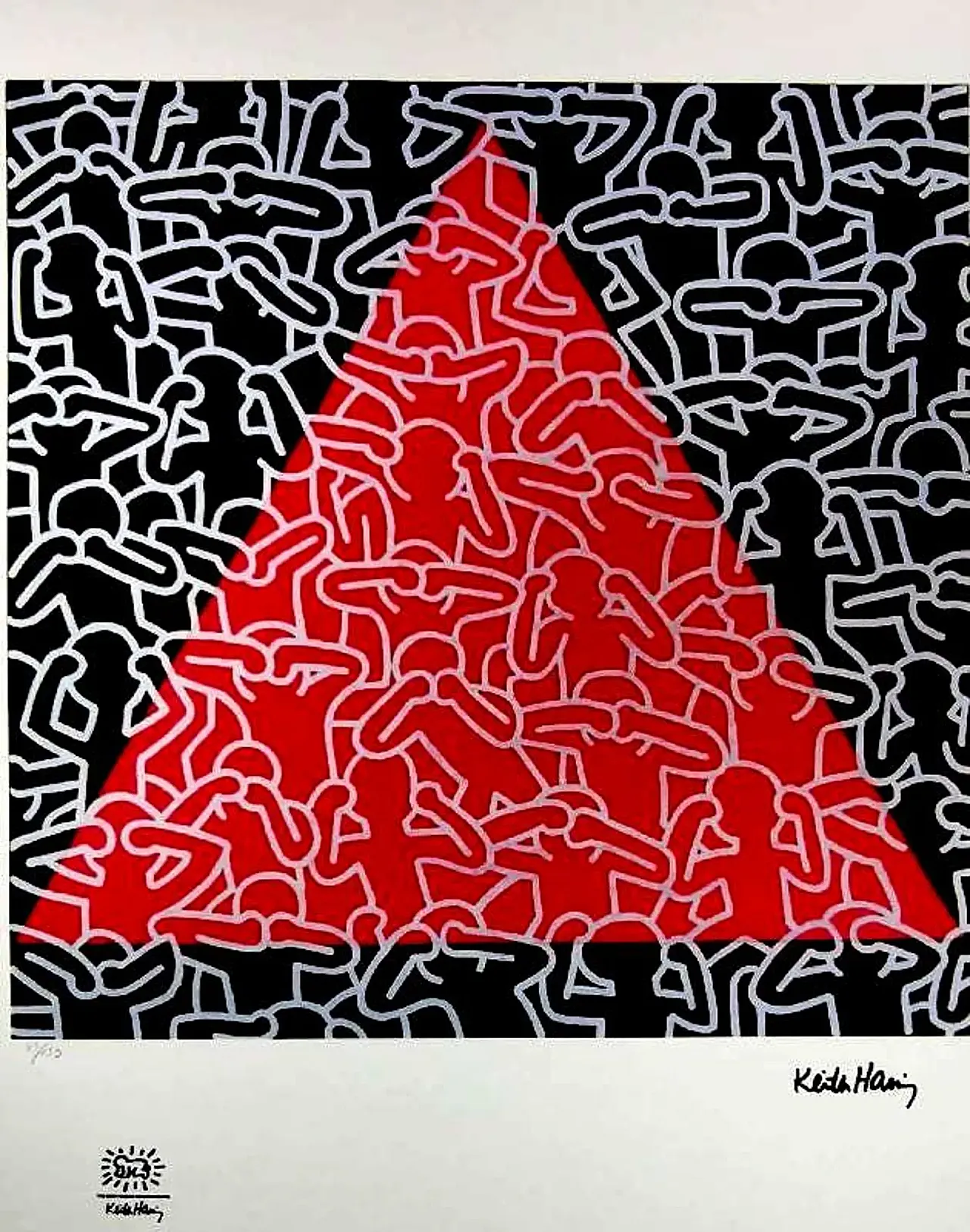 Keith Haring, limited edition lithograph, 1990s 2