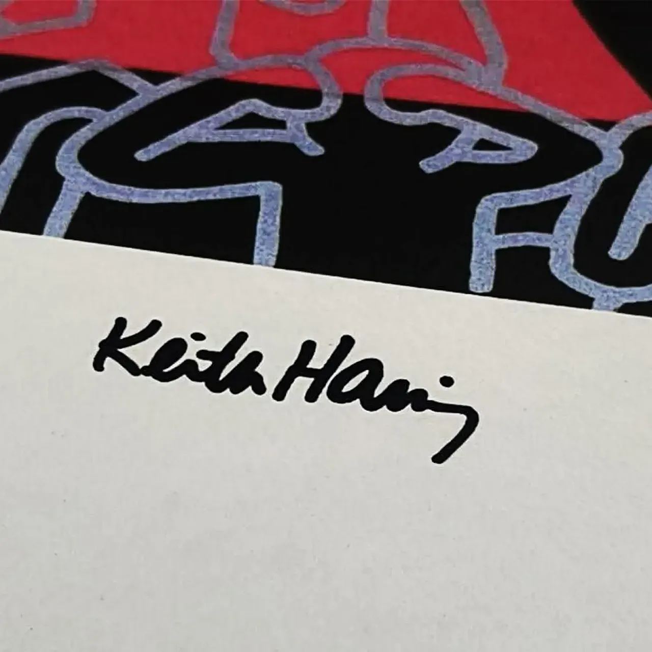 Keith Haring, limited edition lithograph, 1990s 3