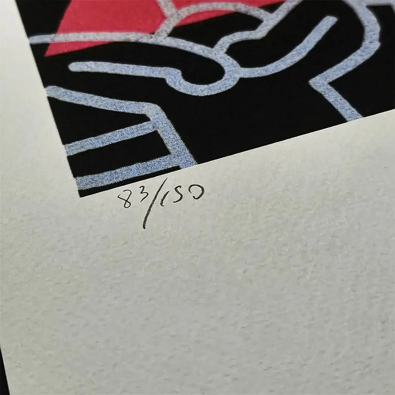 Keith Haring, limited edition lithograph, 1990s 4