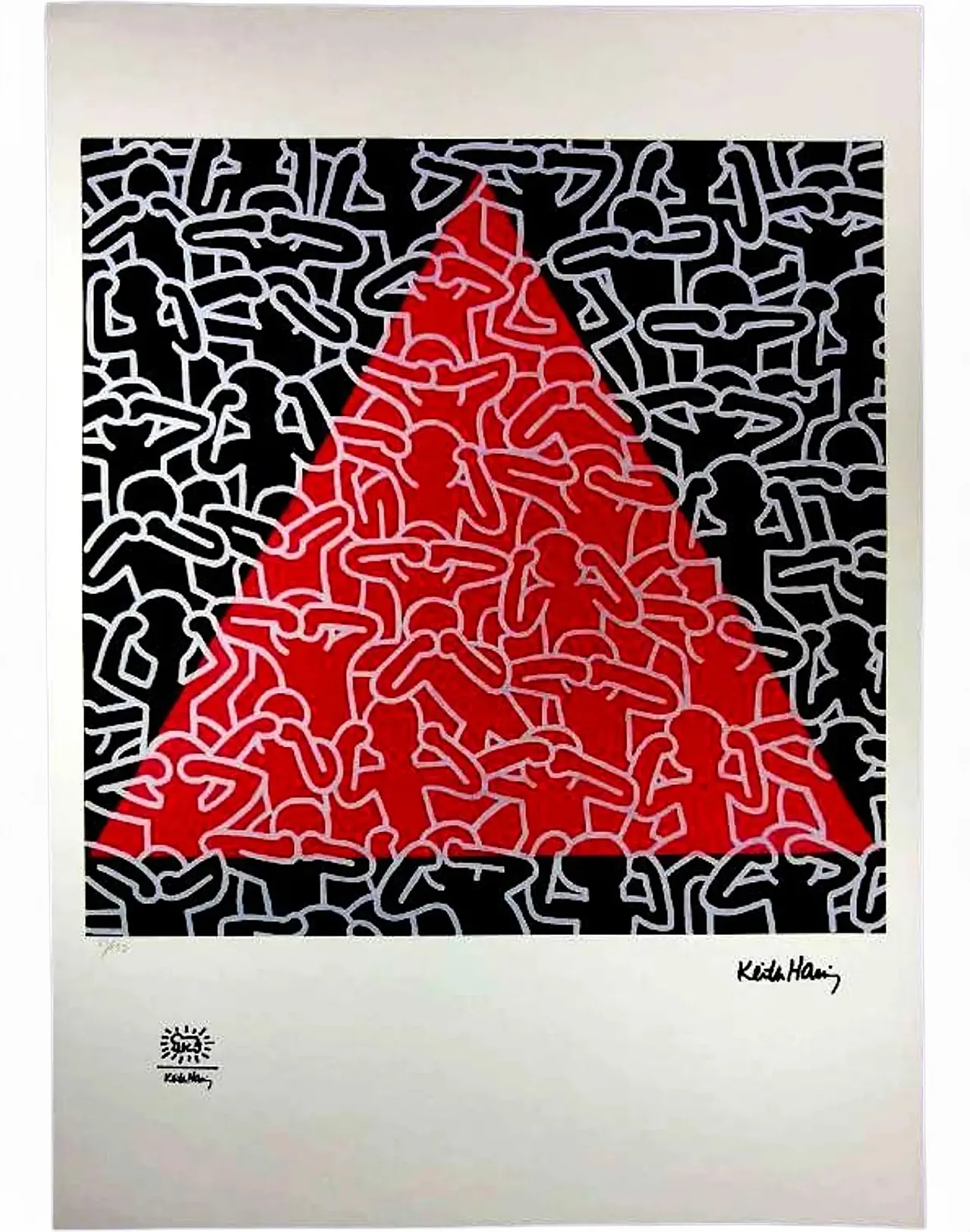 Keith Haring, limited edition lithograph, 1990s 8