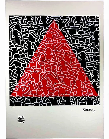 Keith Haring, limited edition lithograph, 1990s