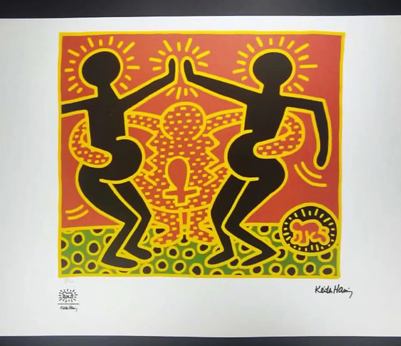 Keith Haring, limited edition lithograph, 1990s 1