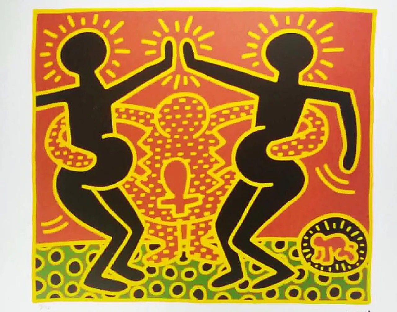 Keith Haring, limited edition lithograph, 1990s 2
