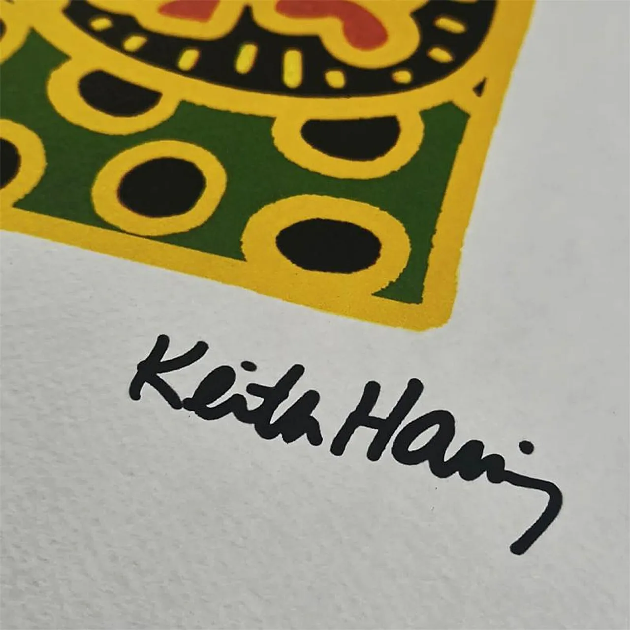 Keith Haring, limited edition lithograph, 1990s 3