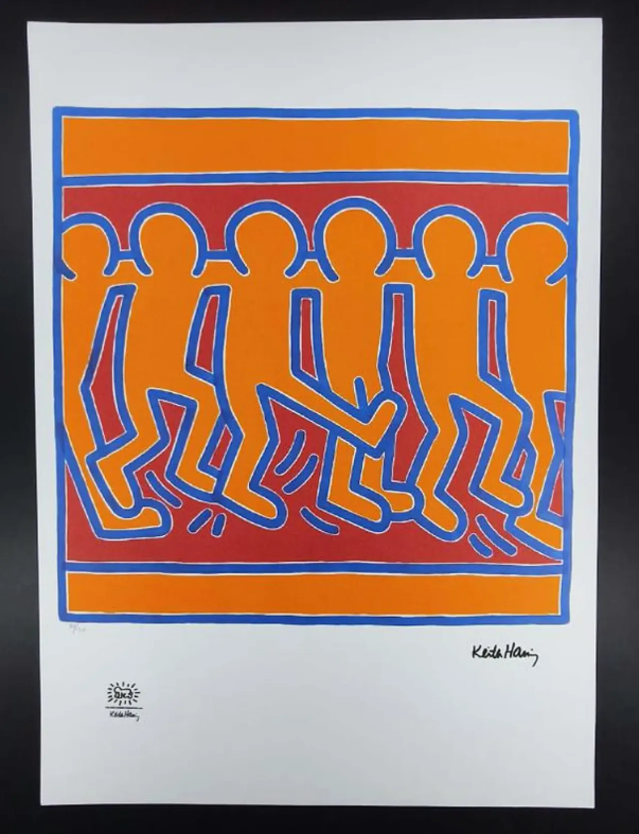 Keith Haring, limited edition lithograph, 1990s 1