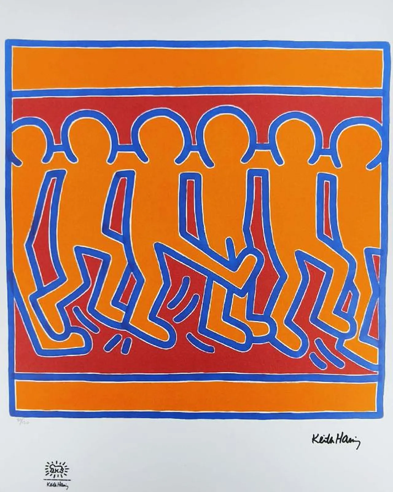 Keith Haring, limited edition lithograph, 1990s 2
