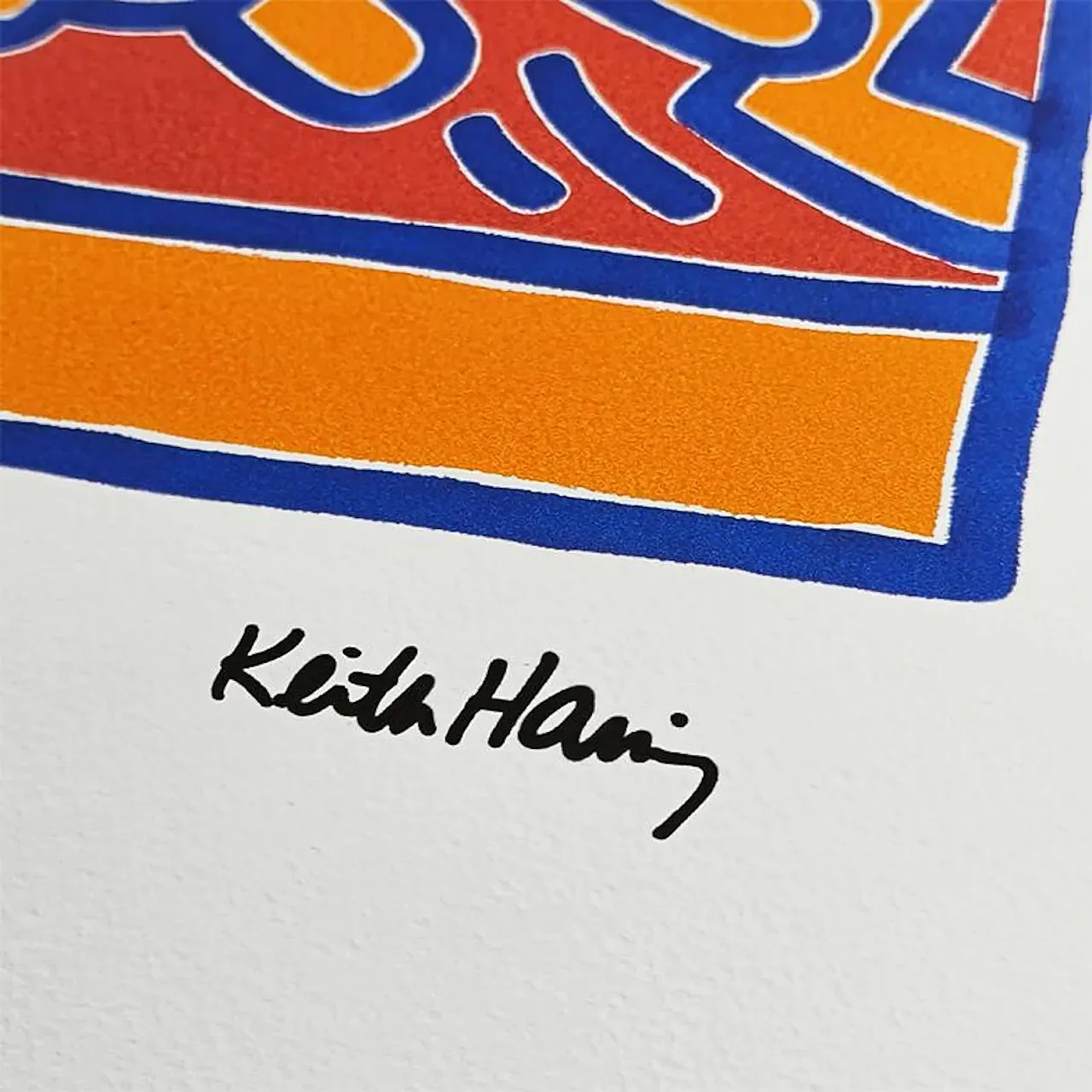Keith Haring, limited edition lithograph, 1990s 3