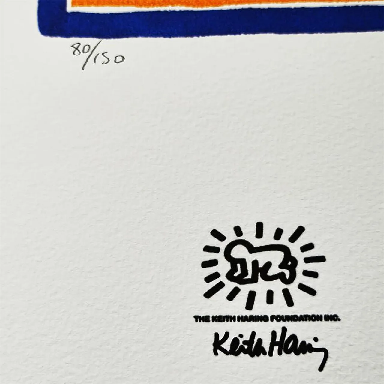 Keith Haring, limited edition lithograph, 1990s 5
