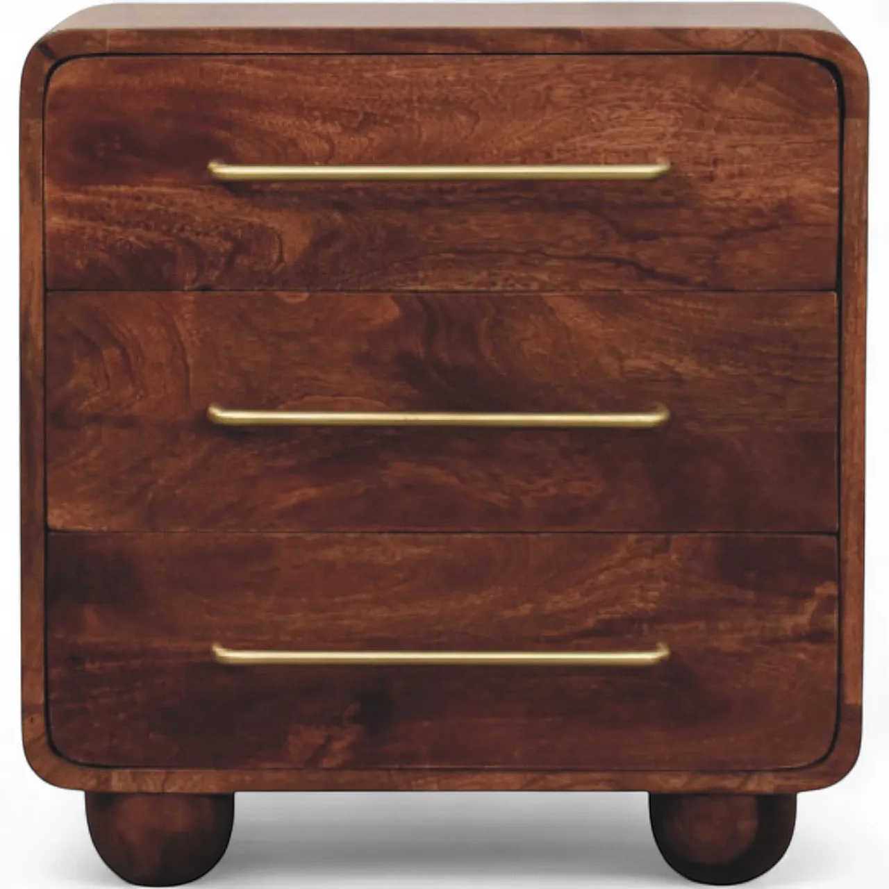 3-Drawer rounded chest, 2000s 10