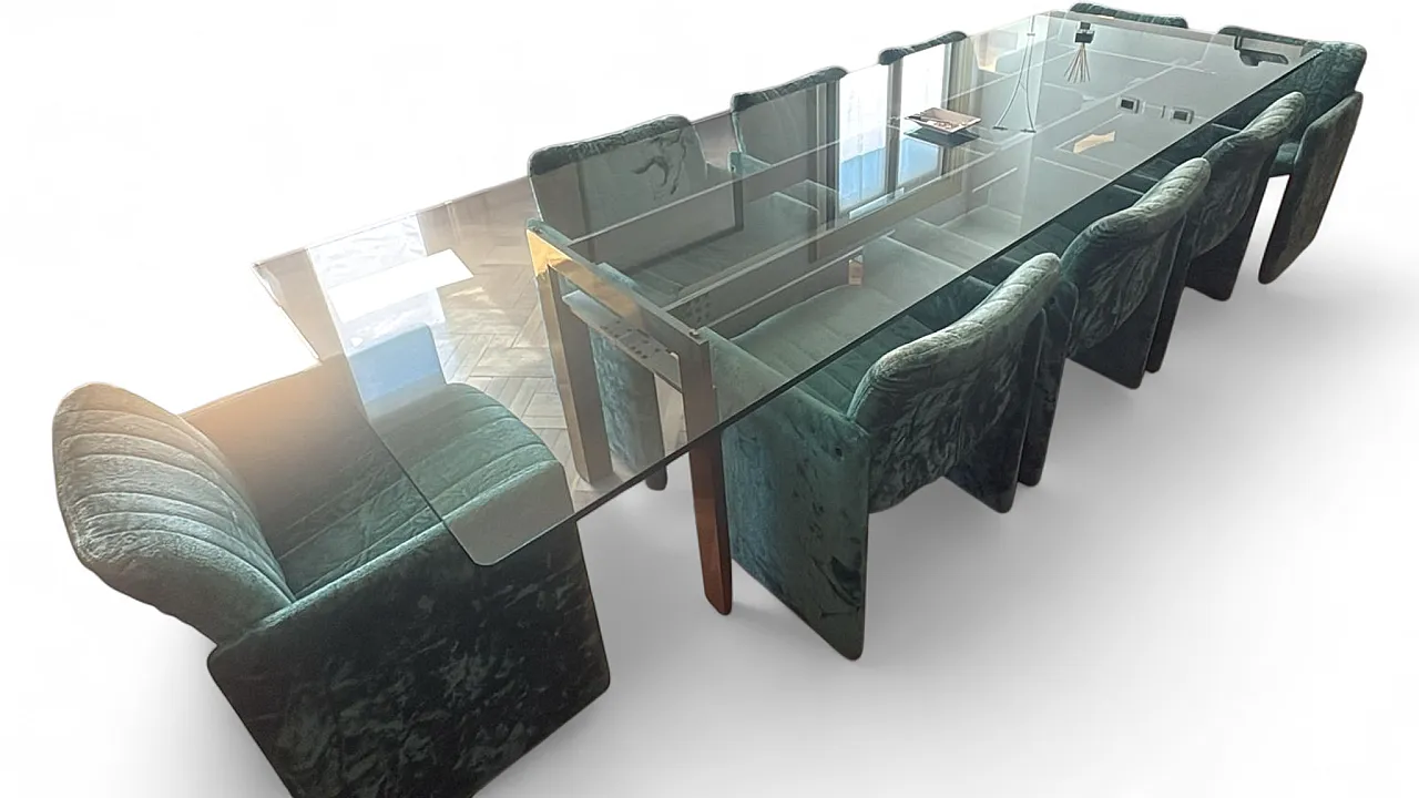 Doge table by Carlo Scarpa for Simon, 1960s 5