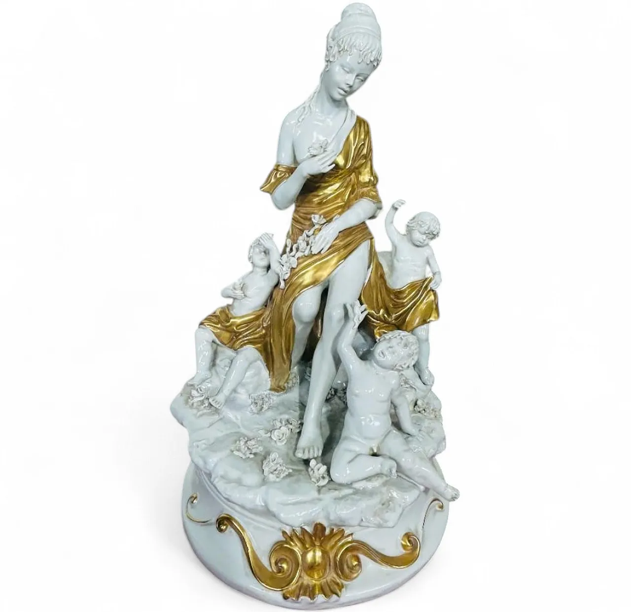 Statua in porcellana di Capodimonte di Mario Alparone, anni '50 20