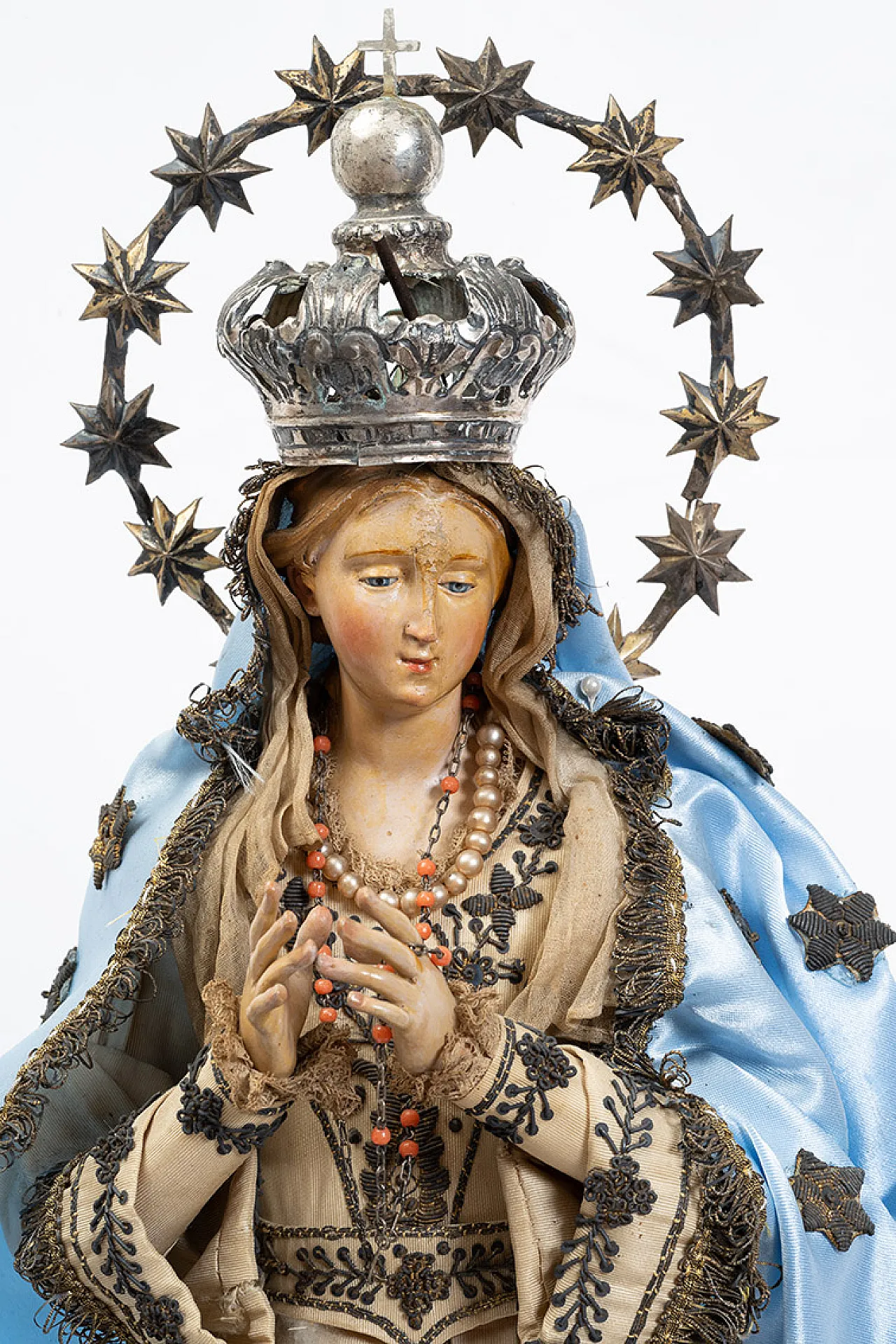 Neapolitan sculpture depicting the Immaculate Madonna, 19th century 4