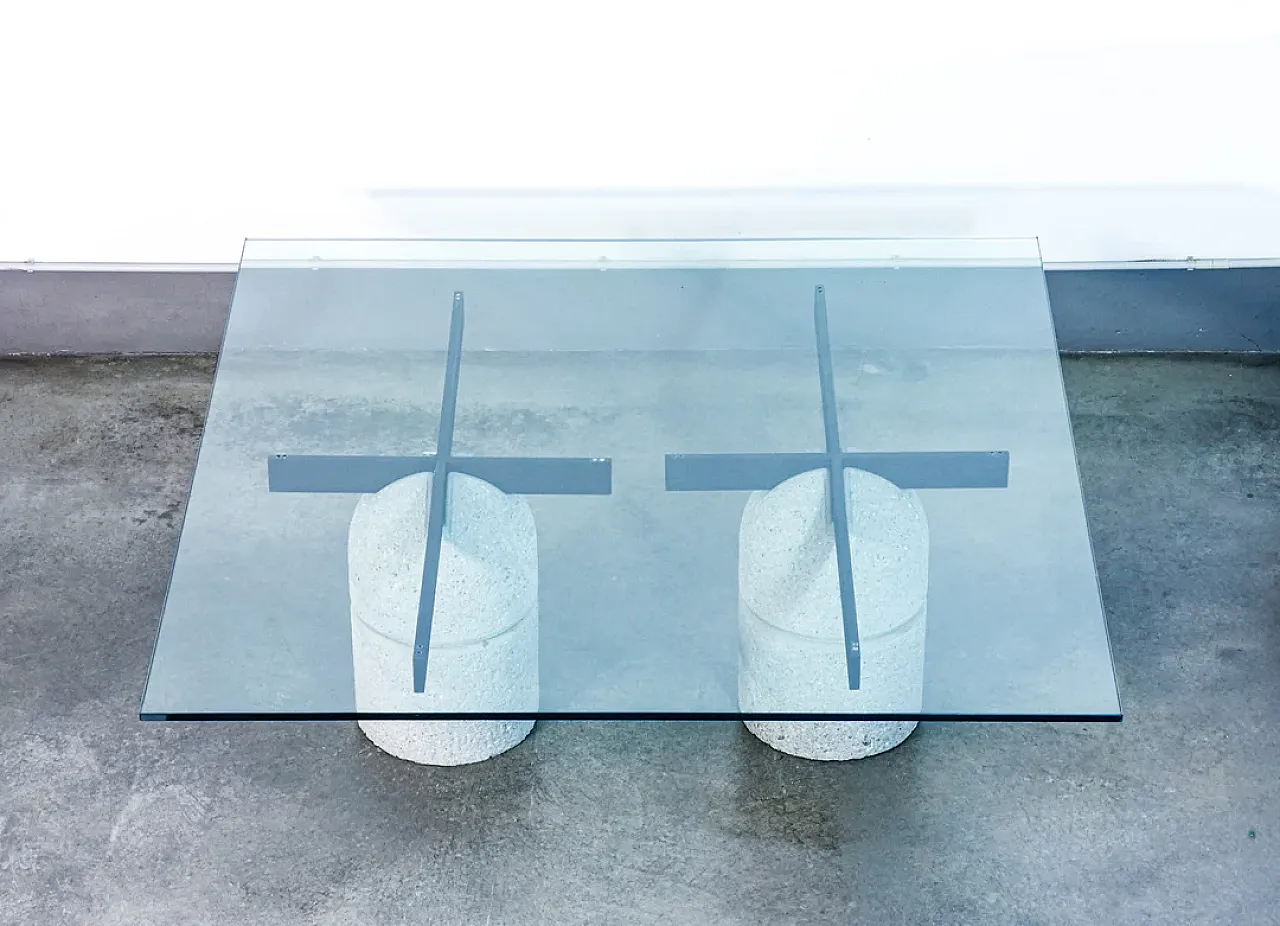 Paracarro table by Giovanni Offredi for Saporiti, 1970s 3