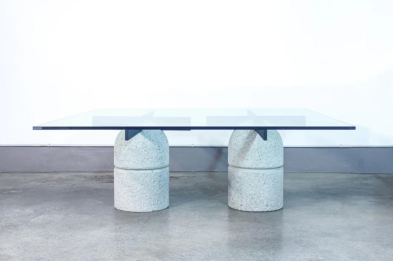 Paracarro table by Giovanni Offredi for Saporiti, 1970s 4