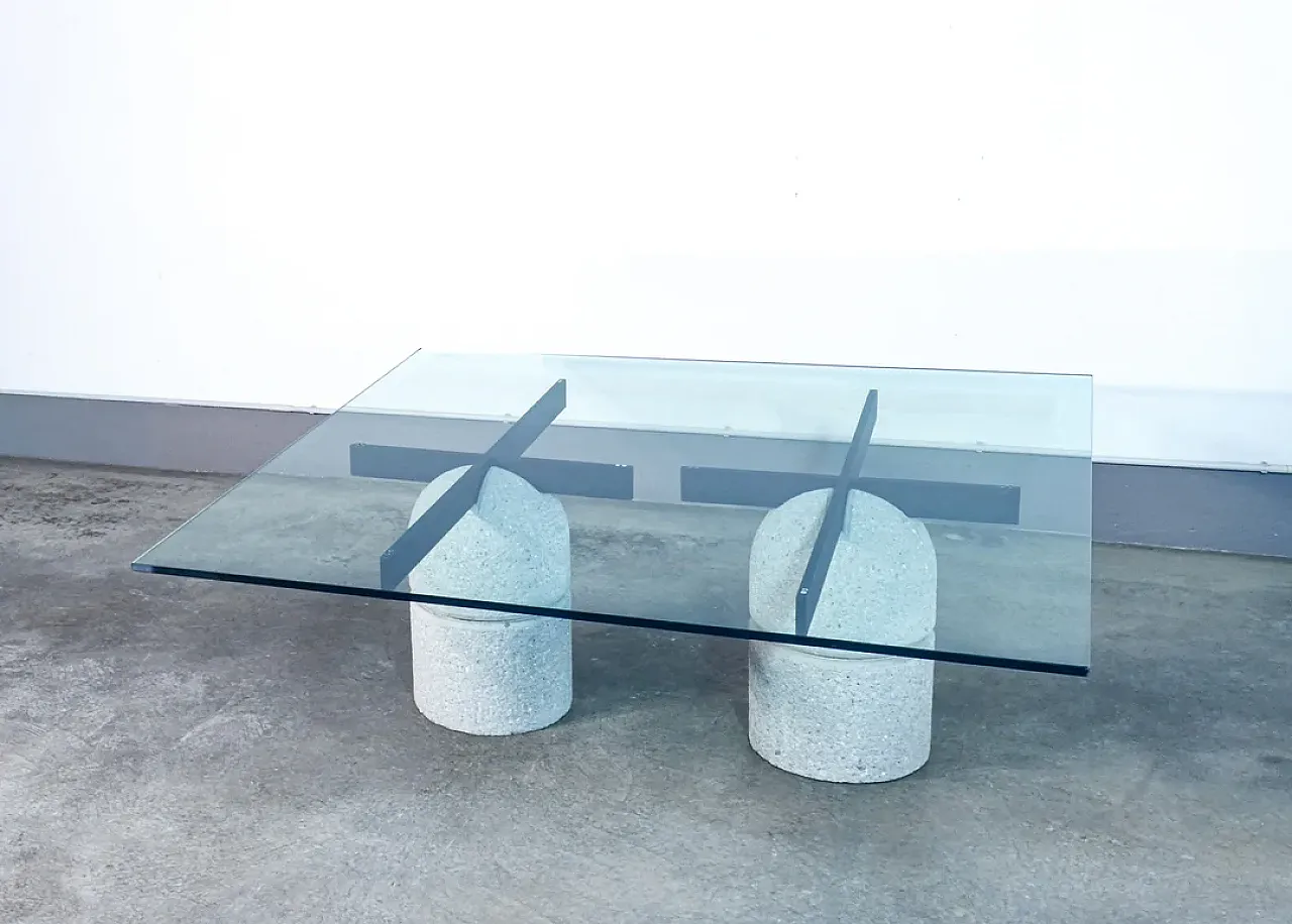 Paracarro table by Giovanni Offredi for Saporiti, 1970s 6