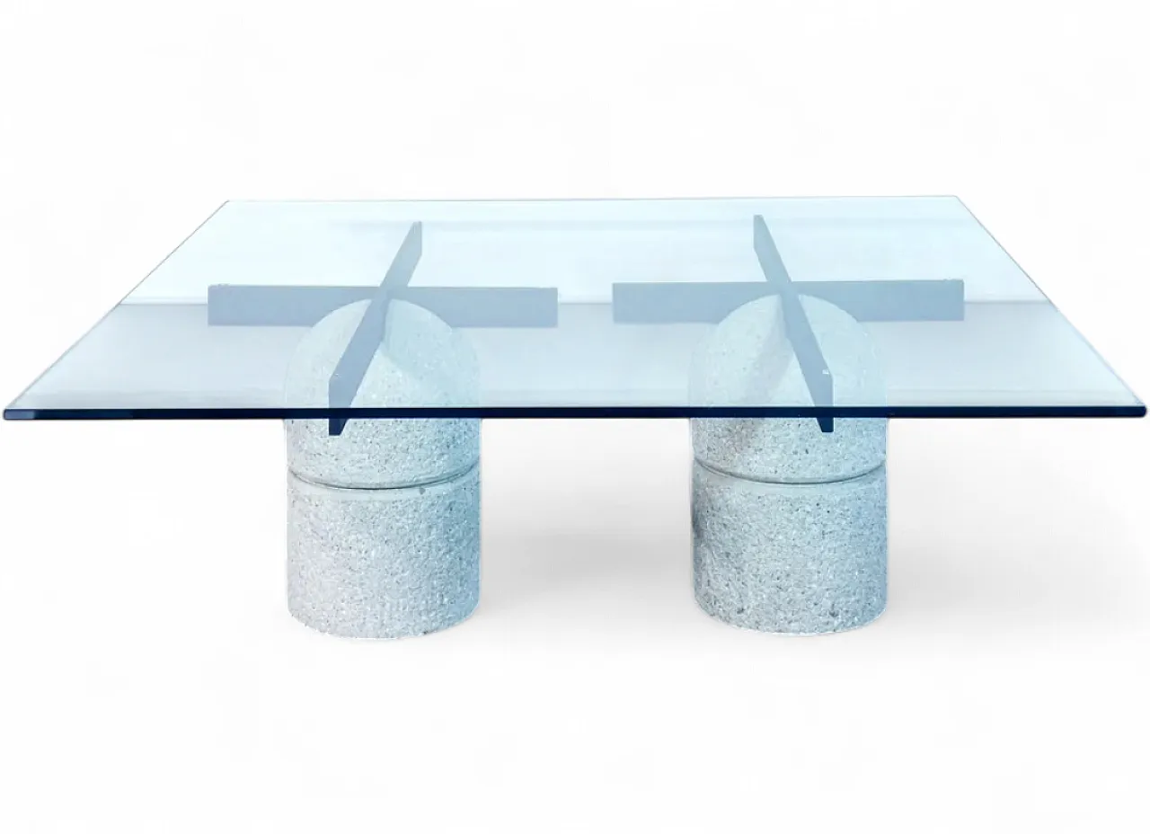Paracarro table by Giovanni Offredi for Saporiti, 1970s 10