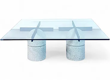 Paracarro table by Giovanni Offredi for Saporiti, 1970s
